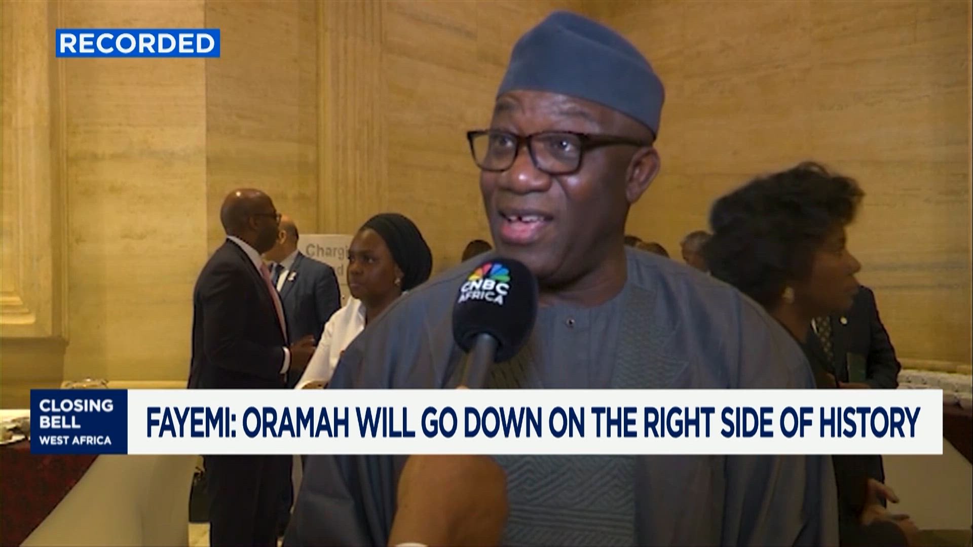 Fayemi: Oramah is an outstanding pan-Africanist