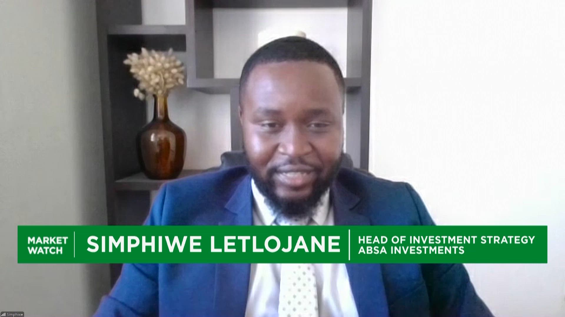 South African shares track global gains