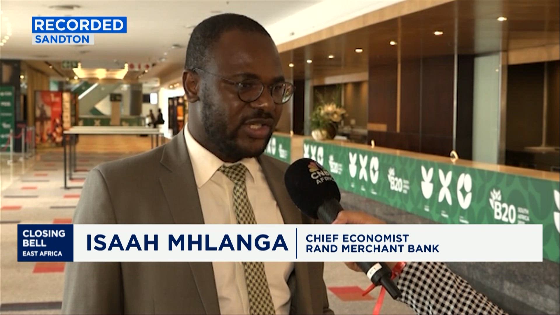 South Africa economy getting in shape, says RMB chief economist