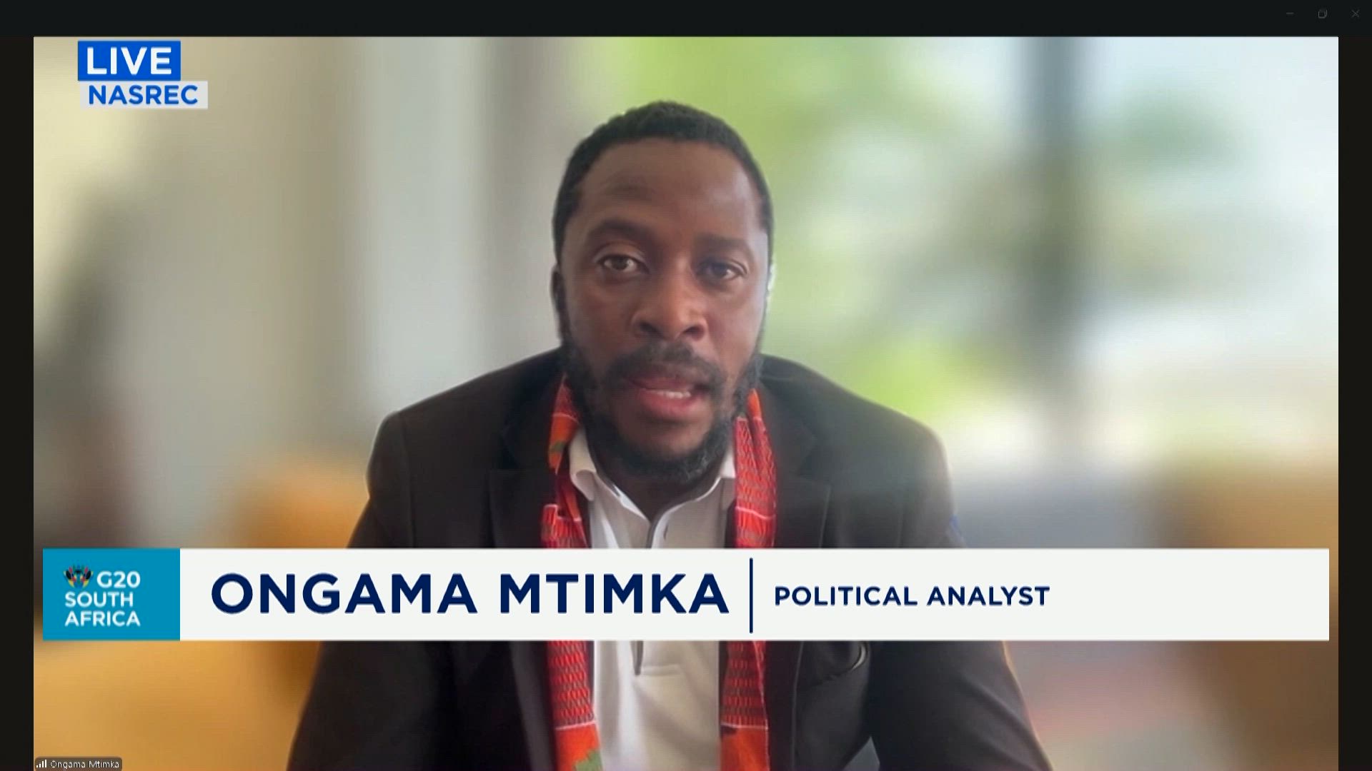 G20 Summit: Mtimka: Undermining multilateral forum? - CNBC Africa