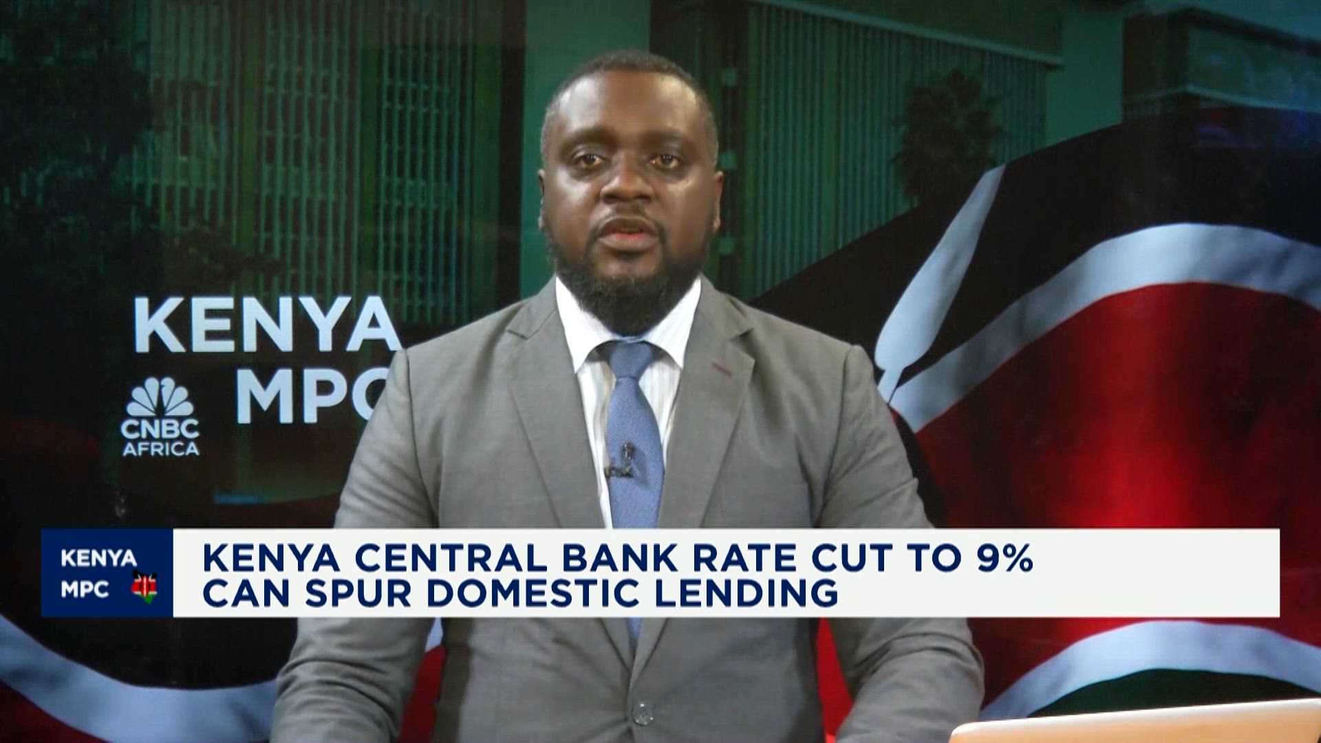Kenya Central Bank rate cut to 9% will spur domestic lending