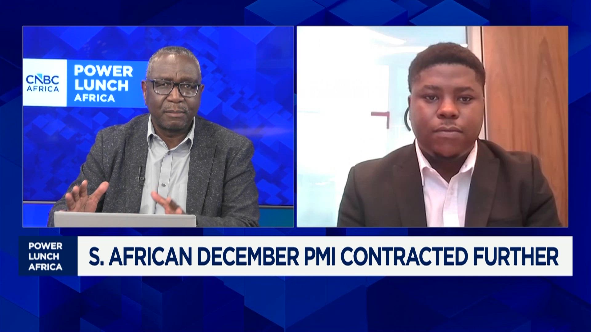 South African business activity slumped in December