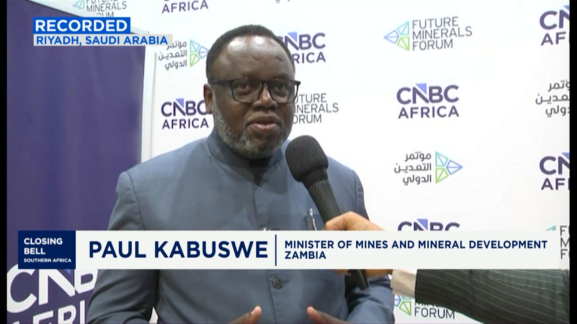 Kabuswe: Zambia has seen $10bn in investments in the past three years