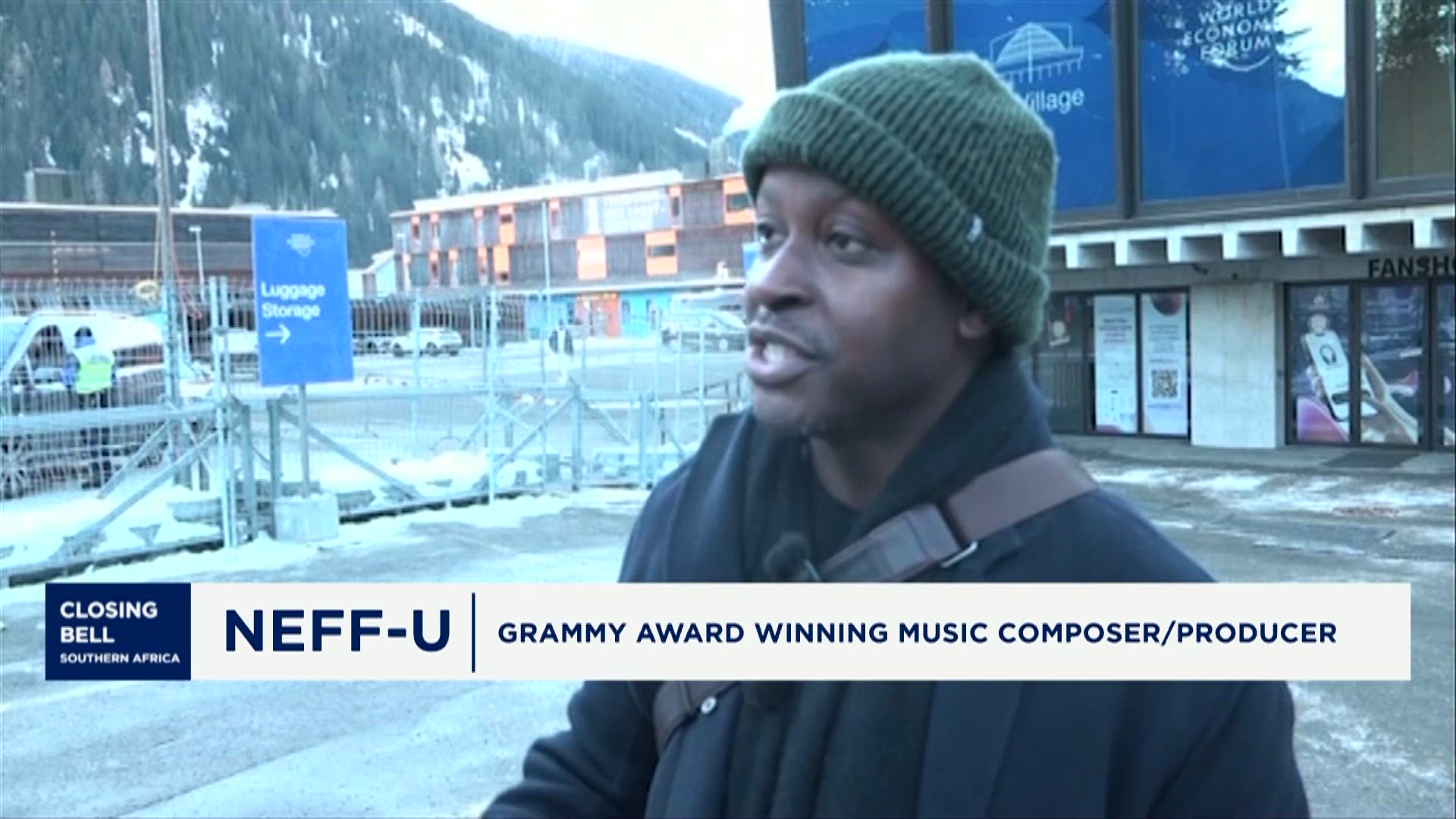 Grammy award-winning producer, Neff-U discusses creative economy at WEF 2026