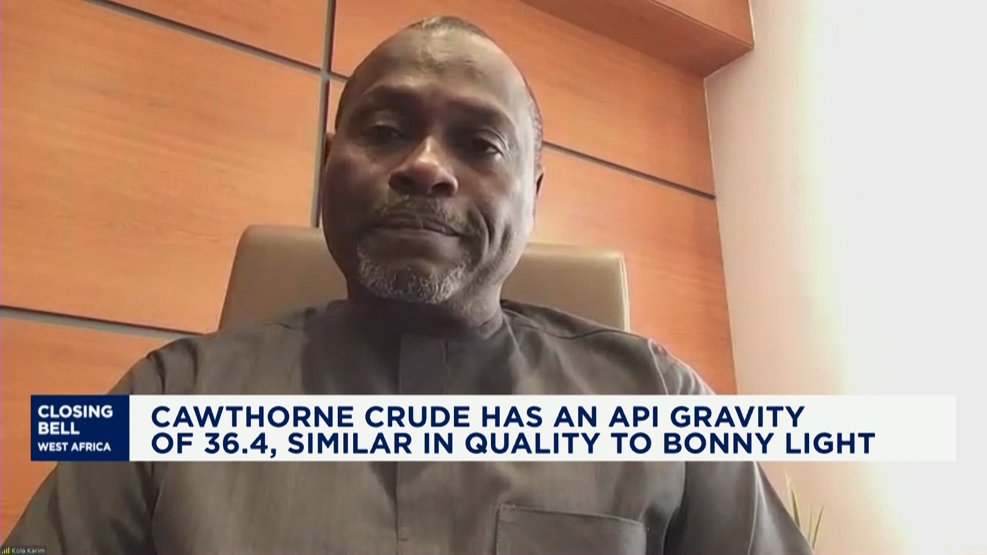 Nigeria's targets 1.7mbpd output on Cawthorne crude March debut