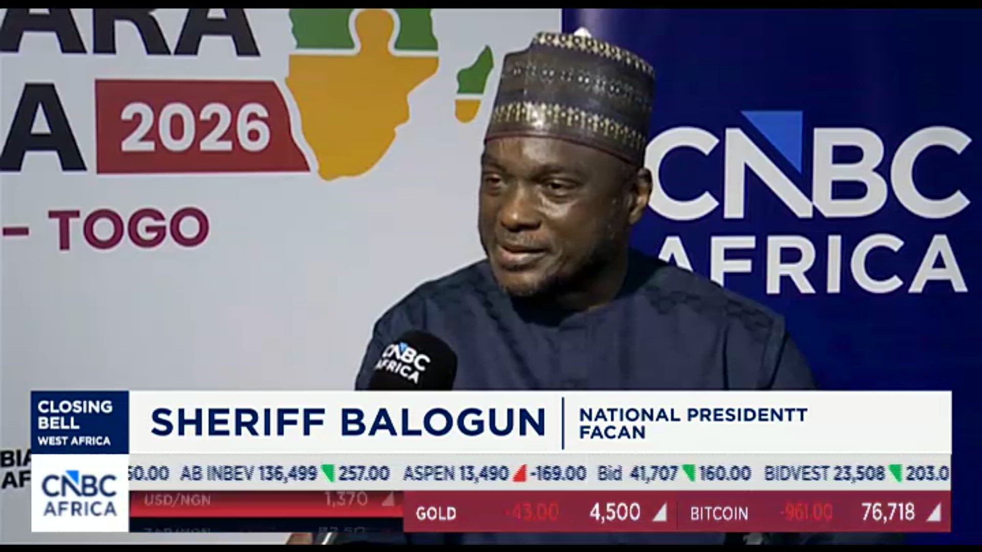 Balogun: Harmonising custom processes key to boost intra-African trade