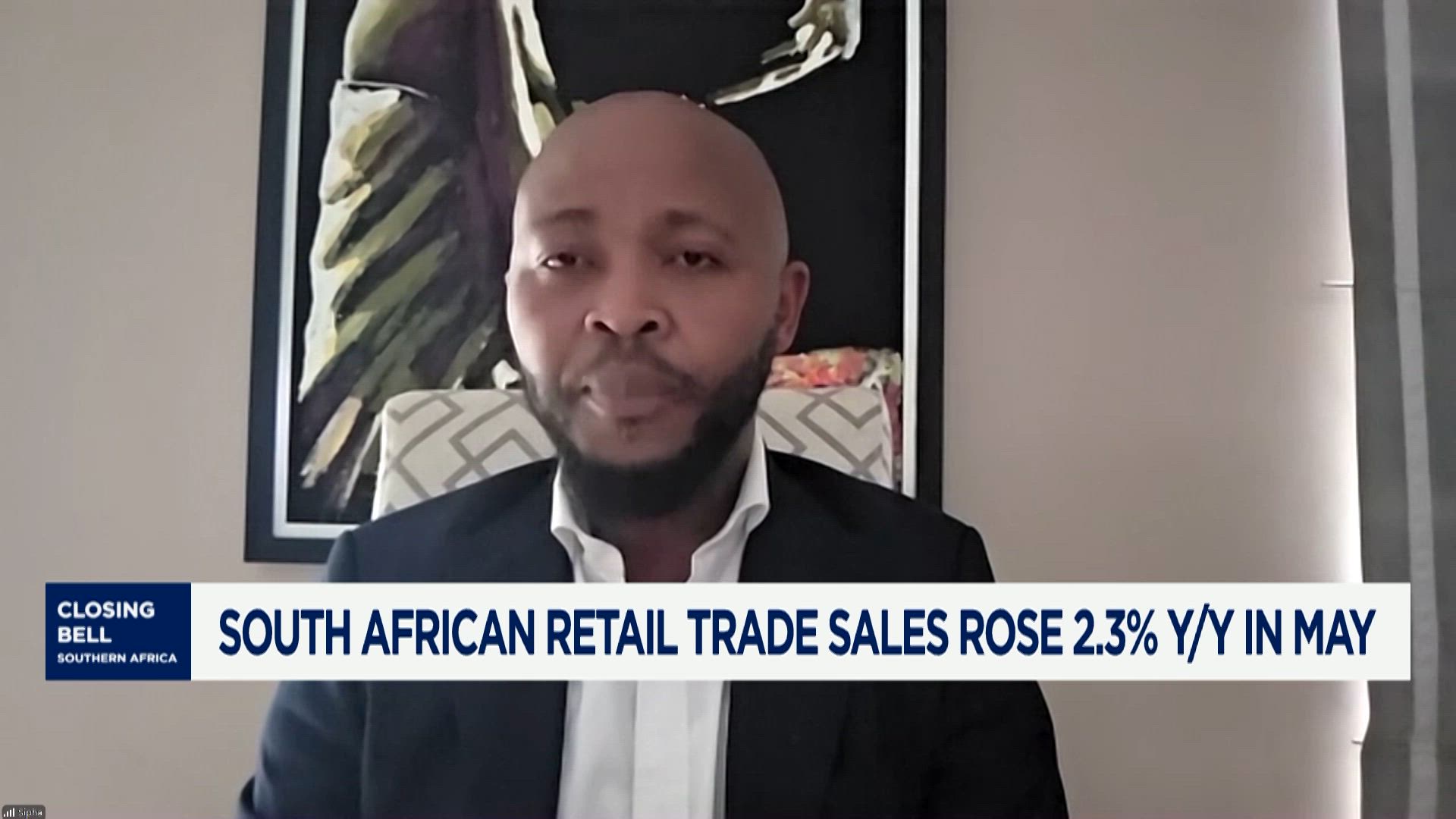 South African retail trade sales rose 2.3% y/y in May